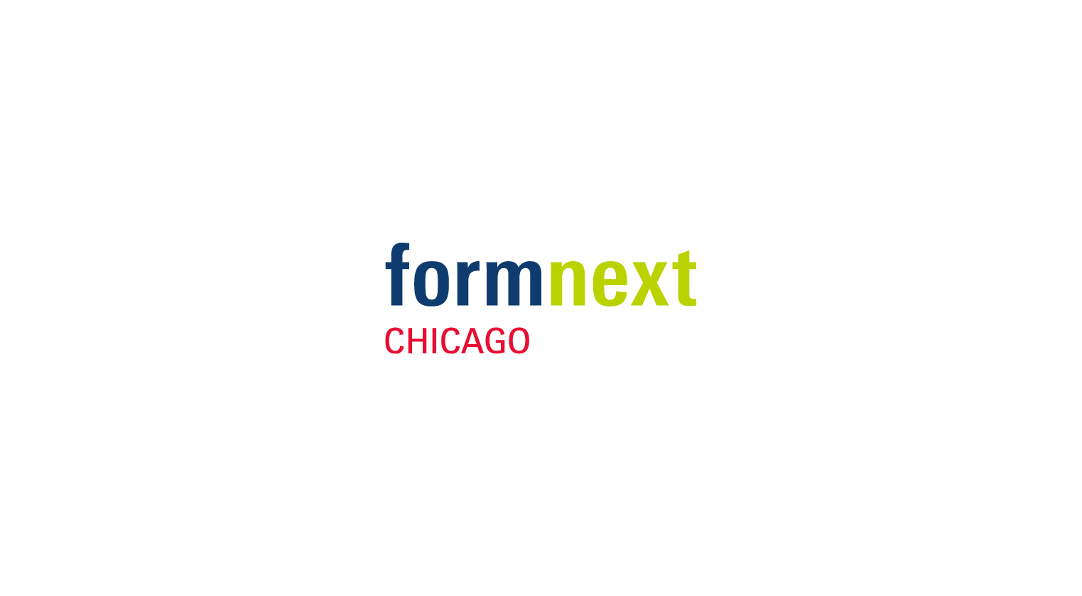 Formnext Chicago logo, representing the trade show for additive manufacturing and industrial 3D printing