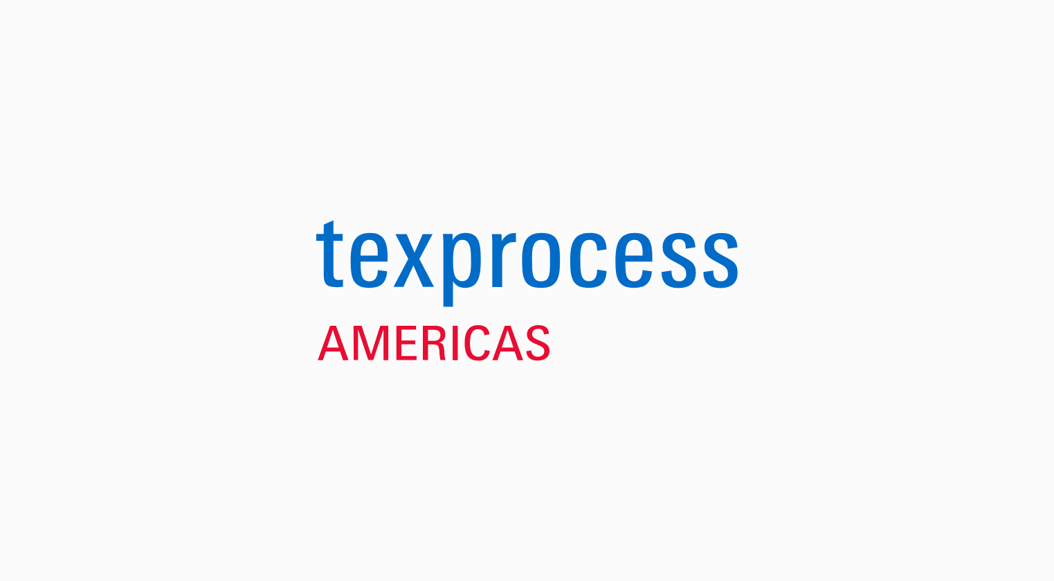 Texprocess Americas logo, featuring the trade show for textile and sewn product equipment and technology